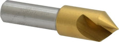 Melin Tool - 1/2" Head Diam, 3/8" Shank Diam, 1 Flute 82° Cobalt Countersink - USA Tool & Supply