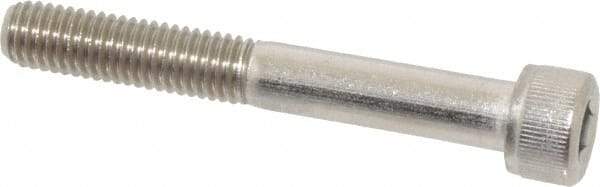 Value Collection - M8x1.25 Metric Coarse Hex Socket Drive, Socket Cap Screw - Grade 18-8 & Austenitic A2 Stainless Steel, Uncoated, Partially Threaded, 60mm Length Under Head - USA Tool & Supply