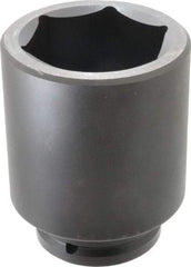 Proto - 1-1/2" Drive 3-1/2" Deep Impact Socket - 6 Points, 6-1/2" OAL - USA Tool & Supply