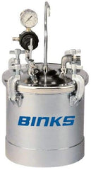 Binks - Paint Sprayer Pressure Tank - 2.8 Gallon PT ASME Tank 1 Regulator, Compatible with Pressure Tank and Spray Guns - USA Tool & Supply