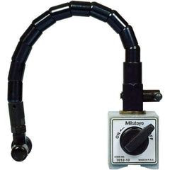 Mitutoyo - 58mm Long x 50mm Wide x 55mm High Magnetic Indicator Base with On/Off Switch - 600 N Magnetic Pull - USA Tool & Supply