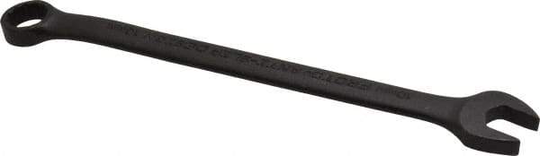 Proto - 10mm 12 Point Combination Wrench - 15° Offset Angle, 6-1/4" OAL, Steel, Black Finish - USA Tool & Supply