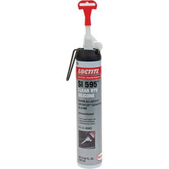 Loctite - Can Clear RTV Silicone Sealant - 190ML CLR AEROSOL RTV SILICONE SEALANT - USA Tool & Supply