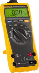 Fluke - 6 Piece, Electrical Test Equipment Combination Kit - 1,000 Volt Max, 10 Max Amp - USA Tool & Supply