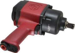 Chicago Pneumatic - 3/4" Drive, 6,300 RPM, 1,200 Ft/Lb Torque Impact Wrench - Pistol Grip Handle, 850 IPM, 7.5 CFM, 90 psi, 3/8" NPTF Inlet - USA Tool & Supply