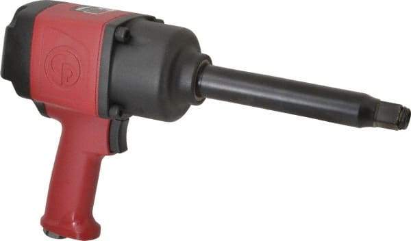 Chicago Pneumatic - 3/4" Drive, 6,300 RPM, 1,200 Ft/Lb Torque Impact Wrench - Pistol Grip Handle, 850 IPM, 7.5 CFM, 90 psi, 3/8" NPTF Inlet - USA Tool & Supply