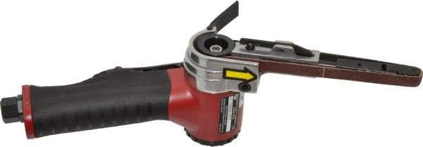 Chicago Pneumatic - 3/8 Inch, 20,000 RPM Air Belt Sander - 1/4 Inch Inlet, 13.35 CFM Air Consumption - USA Tool & Supply