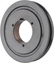 Browning - 1 Groove, 5/8 to 2-1/4 Bore Diam, 6.88" Outside Diam, QD Bushed V Belt Sheave - 6.7 5V Diam Belt Pitch - USA Tool & Supply