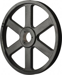 Browning - 2 Groove, 5/8 to 2-1/4 Bore Diam, 18.68" Outside Diam, QD Bushed V Belt Sheave - 18.5 5V Diam Belt Pitch - USA Tool & Supply