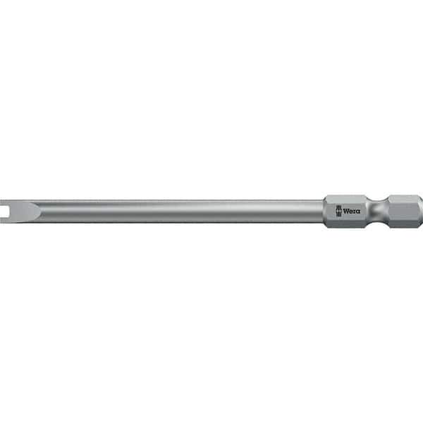 Wera - #4 Spanner Screwdriver Bit - 3-1/2" OAL - USA Tool & Supply