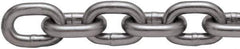 Peerless Chain - 5/8" Welded Proof Coil Chain - 6,900 Lb Capacity, Grade 30, Cut to Length, Low Carbon Steel, Standard Finish - USA Tool & Supply