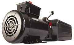 Stone - 3,500 Max psi, 2.4 GPM, Hydraulic Power Unit - 6 Qt Tank, 23.9" Long x 8.2" Wide x 10" High, 3/4 SAE Port Size, 1 Phase, 115 VAC, 20 Amp - USA Tool & Supply