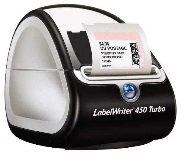 Dymo - LabelWriter 450 - 300 DPI Resolution, 5.937" Wide x 10.937" Long - USA Tool & Supply