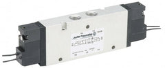 Value Collection - 24 VDC 1/8" Port Aluminum 1/8 Double Solenoid Valve - USA Tool & Supply