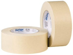 Intertape - 2" Wide x 60 Yd Long Tan Paper Masking Tape - Series PG5, 6.3 mil Thick, 25 In/Lb Tensile Strength - USA Tool & Supply