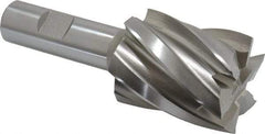 Hertel - 1-5/8", 2" LOC, 3/4" Shank Diam, 4-3/8" OAL, 6 Flute, Cobalt Square End Mill - Single End, Uncoated, Spiral Flute, 30° Helix, Centercutting, Right Hand Cut, Right Hand Flute - USA Tool & Supply