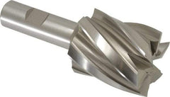 Hertel - 1-3/4", 2" LOC, 3/4" Shank Diam, 4-3/8" OAL, 6 Flute, Cobalt Square End Mill - Single End, Uncoated, Spiral Flute, 30° Helix, Centercutting, Right Hand Cut, Right Hand Flute - USA Tool & Supply