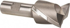 Hertel - 1-1/2", 1-5/8" LOC, 3/4" Shank Diam, 3-7/8" OAL, 2 Flute, Cobalt Square End Mill - Single End, Uncoated, Spiral Flute, 30° Helix, Centercutting, Right Hand Cut, Right Hand Flute - USA Tool & Supply