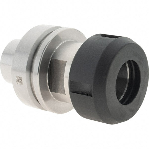Techniks - 1/8" x 1" HSK63F Taper Shank SYOZ SYOZ25 Collet Chuck - USA Tool & Supply