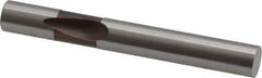 Dayton Lamina - 1/4" Shank Diam, Ball Lock, A2 Grade Tool Steel, Solid Mold Die Blank & Punch - 2" OAL, Blank Punch, Regular (LPB) Series - USA Tool & Supply