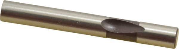 Dayton Lamina - 1/4" Shank Diam, Ball Lock, M2 Grade High Speed Steel, Solid Mold Die Blank & Punch - 2" OAL, Blank Punch, Regular (LPB) Series - USA Tool & Supply