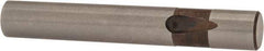 Dayton Lamina - 3/8" Shank Diam, Ball Lock, A2 Grade Tool Steel, Solid Mold Die Blank & Punch - 2-1/2" OAL, Blank Punch, Regular (LPB) Series - USA Tool & Supply