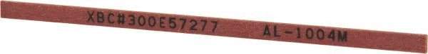 Value Collection - Rectangular, Ceramic Fiber Finishing Stick - 4" Long x 5/32" Wide x 1/32" Thick, 300 Grit, Extra Fine Grade - USA Tool & Supply