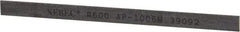 Value Collection - Rectangular, Ceramic Fiber Finishing Stick - 4" Long x 15/64" Wide x 1/32" Thick, 600 Grit, Super Fine Grade - USA Tool & Supply