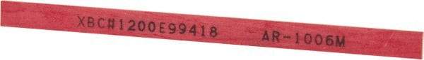 Value Collection - Rectangular, Ceramic Fiber Finishing Stick - 4" Long x 15/64" Width, 1,200 Grit, Ultra Fine Grade - USA Tool & Supply