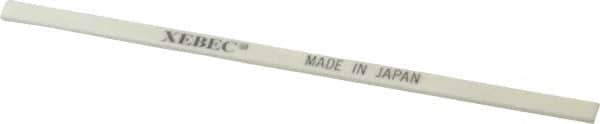 Value Collection - Rectangular, Ceramic Fiber Finishing Stick - 4" Long x 5/32" Width, 1,000 Grit, Ultra Fine Grade - USA Tool & Supply