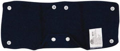 OccuNomix - Terry Cloth Hard Hat Sweat & Comfort Band - Snap-On Attachment, Navy Blue, Compatible with All Hard Hats - USA Tool & Supply