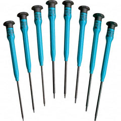 Moody Tools - Precision & Specialty Screwdrivers Type: JIS Overall Length Range: 3" - 6.9" - USA Tool & Supply