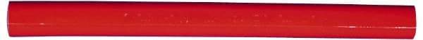 NMC - Pipe Marker with No Legend and No Graphic - 1-1/8 to 2-3/8" Pipe Outside Diam, Red - USA Tool & Supply