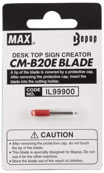 NMC - Label Maker Replacement Cutting Blade - Use with CPM-100 Sign & Label Printing System - USA Tool & Supply