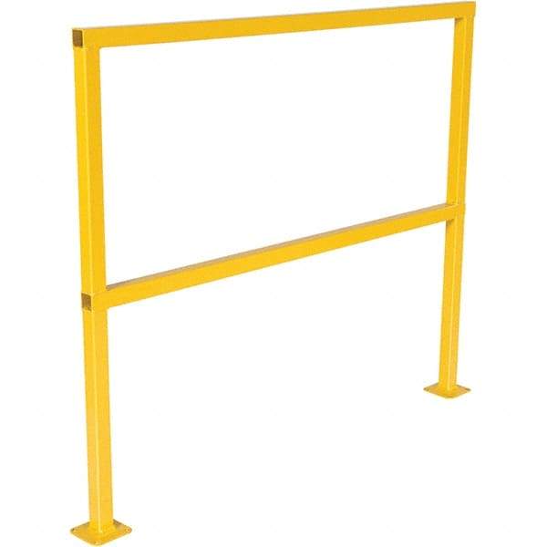 Vestil - 48" Long x 42" High, Steel Square Handrails - USA Tool & Supply