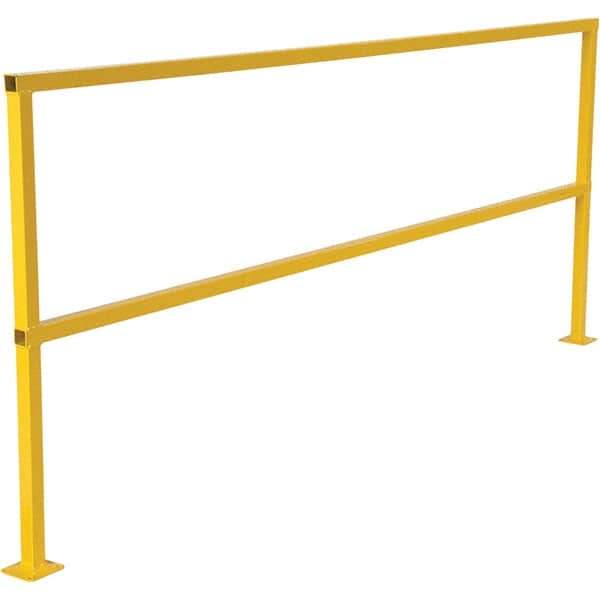 Vestil - 120" Long x 42" High, Steel Square Handrails - USA Tool & Supply
