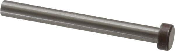 Dayton Lamina - 5/16" Head Diam, 3/16" Shank Diam, Basic Head, A2 Grade Tool Steel, Solid Mold Die Blank & Punch - 1/8" Head Height, 2" OAL, Blank Punch, Regular (KPB) Series - USA Tool & Supply