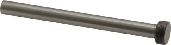 Dayton Lamina - 5/16" Head Diam, 3/16" Shank Diam, Basic Head, A2 Grade Tool Steel, Solid Mold Die Blank & Punch - 1/8" Head Height, 2-1/4" OAL, Blank Punch, Regular (KPB) Series - USA Tool & Supply