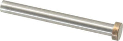 Dayton Lamina - 3/8" Head Diam, 1/4" Shank Diam, Basic Head, A2 Grade Tool Steel, Solid Mold Die Blank & Punch - 1/8" Head Height, 2-1/2" OAL, Blank Punch, Regular (KPB) Series - USA Tool & Supply