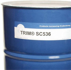 Master Fluid Solutions - Trim SC536, 54 Gal Drum Cutting & Grinding Fluid - Semisynthetic, For Drilling, Reaming, Tapping - USA Tool & Supply