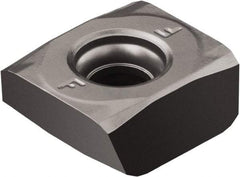 Sandvik Coromant - N260.81204 F Grade CB50 CBN Milling Insert - Uncoated, 1/2" Thick, 3/16" Inscribed Circle, 1.8mm Corner Radius - USA Tool & Supply