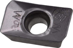 Iscar - HM90 ADKT1505 W Grade IC908 Carbide Milling Insert - TiAlN Finish, 0.2295" Thick, 0.8mm Corner Radius - USA Tool & Supply