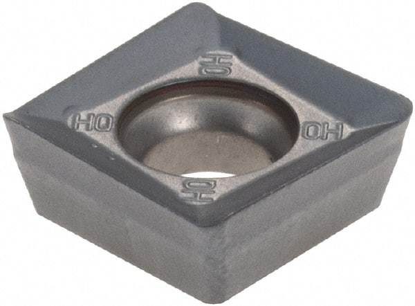 Iscar - SPMT100408 HQ Grade IC910 Carbide Milling Insert - AlTiN Finish, 0.1665" Thick, 0.4016" Inscribed Circle, 0.7mm Corner Radius - USA Tool & Supply
