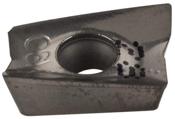 Iscar - HM90 APCR100304 Grade IC28 Carbide Milling Insert - Uncoated, 0.152" Thick, 0.4mm Corner Radius - USA Tool & Supply