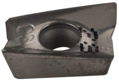 Iscar - HM90 APCR100304 Grade IC28 Carbide Milling Insert - Uncoated, 0.152" Thick, 0.4mm Corner Radius - USA Tool & Supply