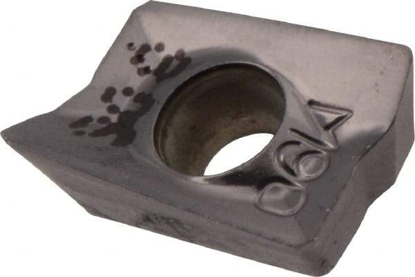 Iscar - HM90 APCR100304 P Grade IC908 Carbide Milling Insert - TiAlN Finish, 0.1516" Thick, 0.4mm Corner Radius - USA Tool & Supply