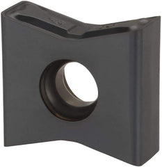 Iscar - LNMT1506 Grade IC910 Carbide Milling Insert - AlTiN Finish, 0.2362" Thick, 0.8mm Corner Radius - USA Tool & Supply