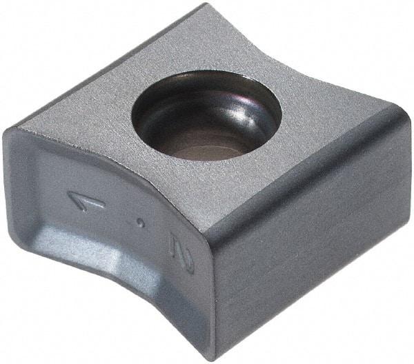 Iscar - LNMT1106 MM Grade IC910 Carbide Milling Insert - AlTiN Finish, 0.4331" Thick, 0.8mm Corner Radius - USA Tool & Supply
