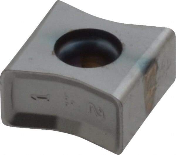 Iscar - LNMT1106 MM Grade IC328 Carbide Milling Insert - TiCN Finish, 0.2362" Thick, 0.8mm Corner Radius - USA Tool & Supply