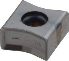 Iscar - LNMT1106 MM Grade IC328 Carbide Milling Insert - TiCN Finish, 0.2362" Thick, 0.8mm Corner Radius - USA Tool & Supply